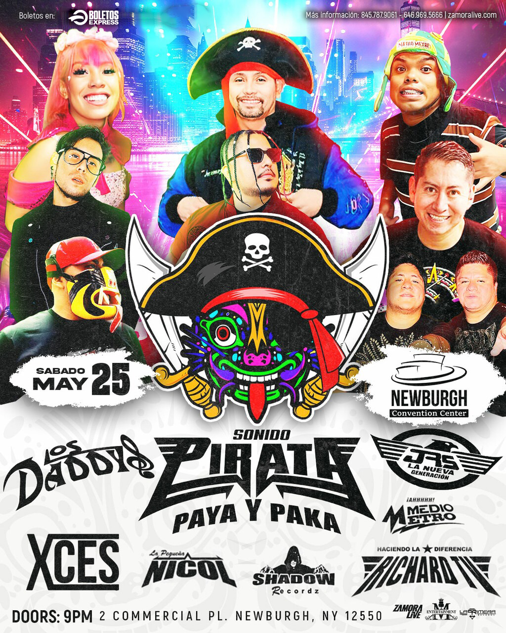 Buy tickets for SONIDO PIRATA | LOS DADDYS | JRS & MAS SONIDO PIRATA | LOS DADDYS | JRS & MAS