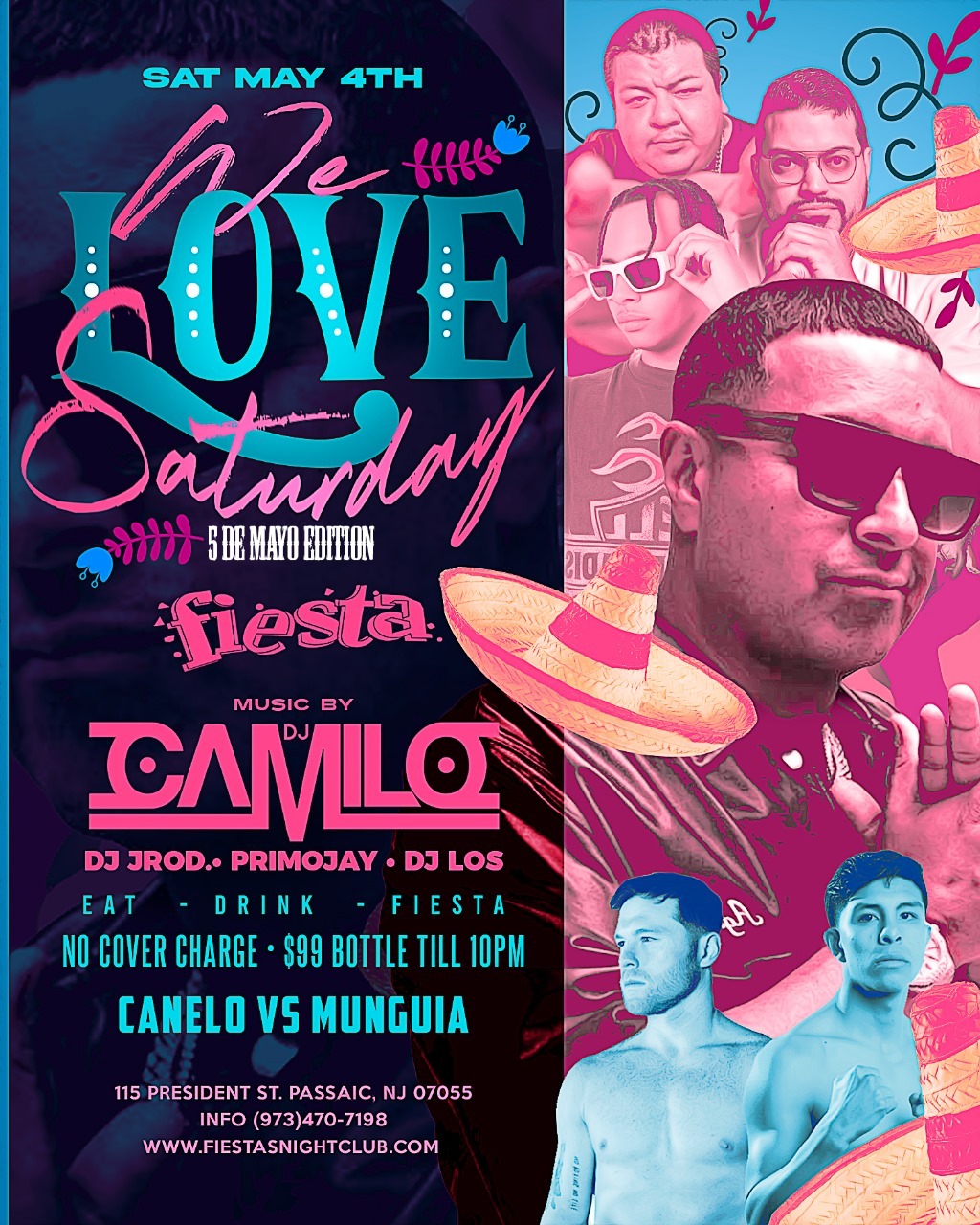 Buy tickets for DJ CAMILO, DJ JROD, DJ PRIMO JAY, DJ LOS, CANELO VS. MUNGIA DJ CAMILO, DJ JROD, DJ PRIMO JAY, DJ LOS, CANELO VS. MUNGIA