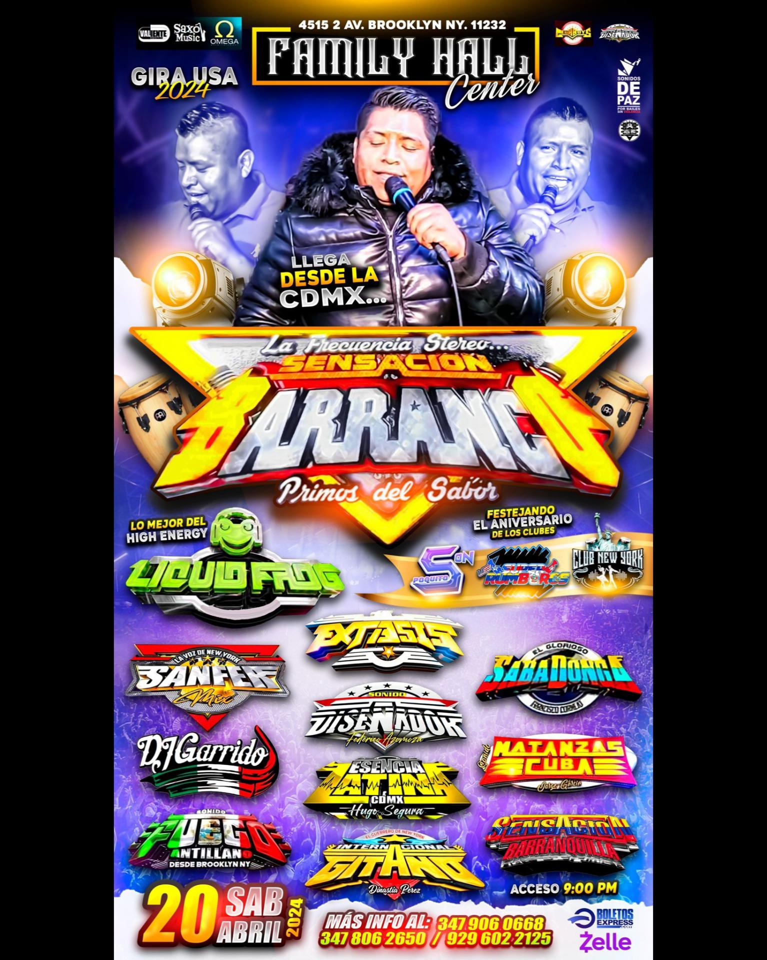 SONIDO SENSACION BARRANCO EN NEW YORK Tickets BoletosExpress sonido-sensacion-barranco-en-new-york-tickets-boletosexpress