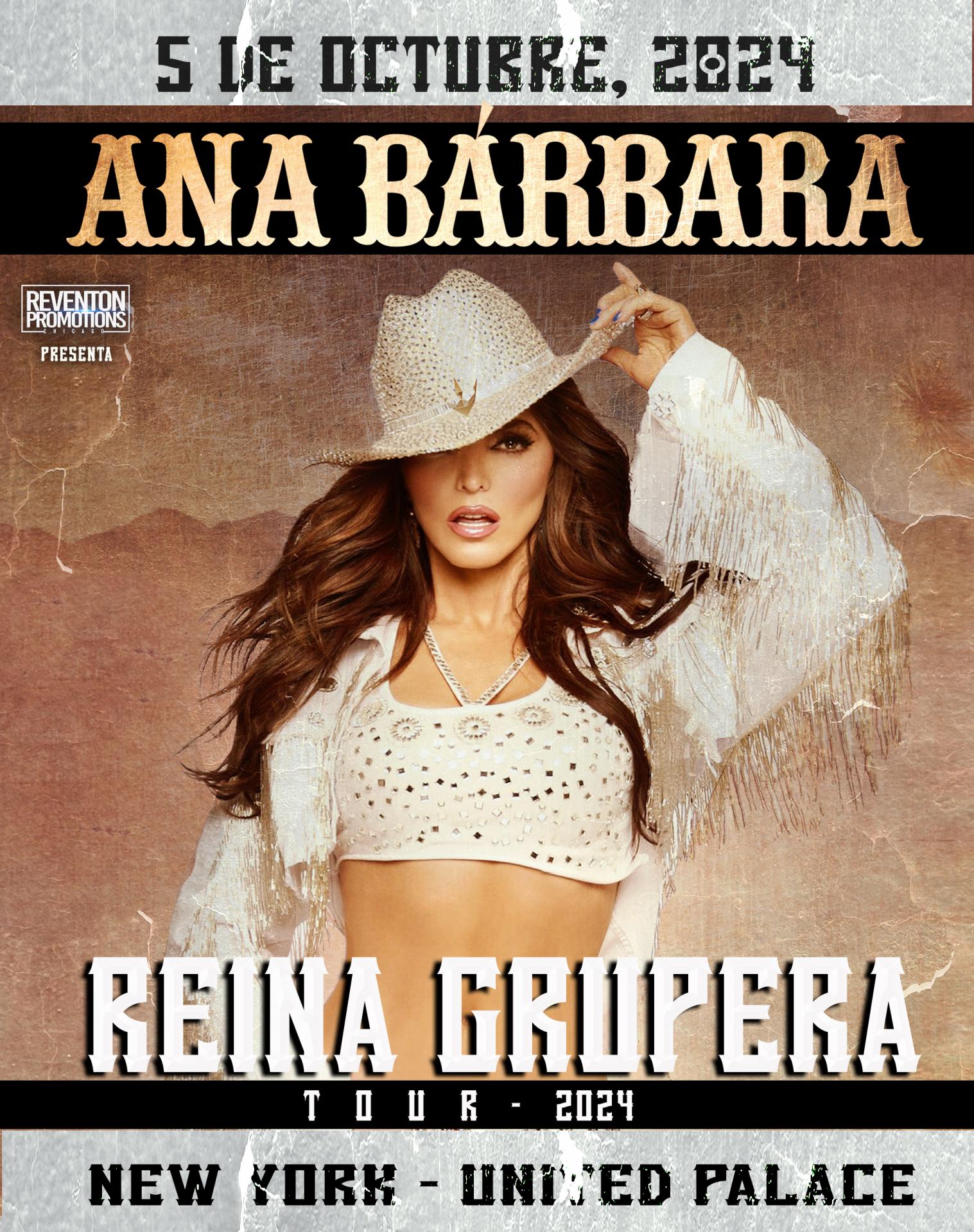 Buy tickets for Ana Barbara Ana Barbara