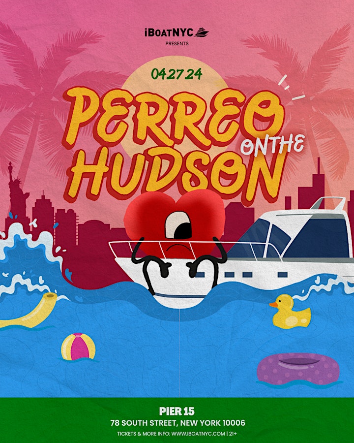 PERREO on the Hudson Yacht Cruise | Latin Boat Party Kick Off