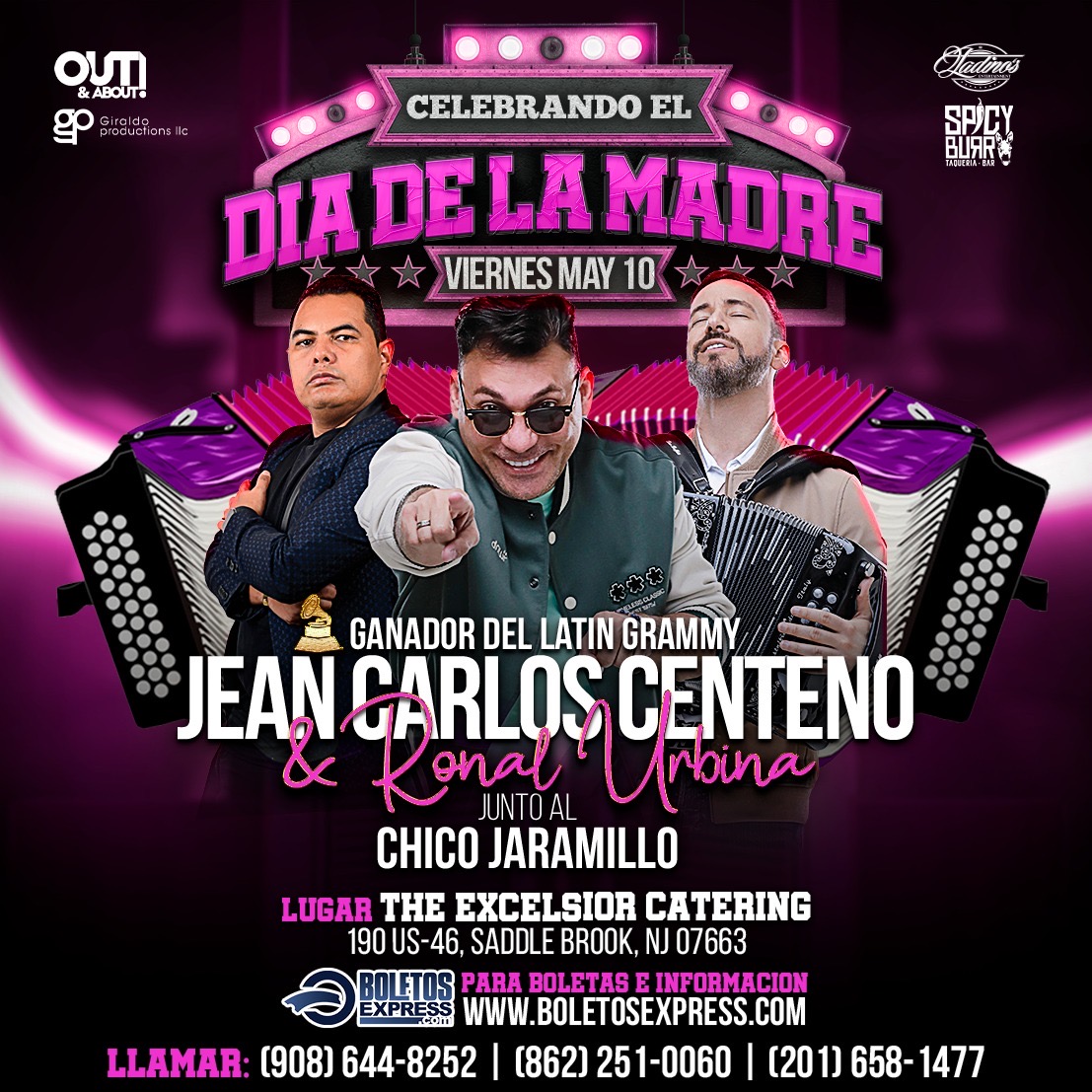 Buy tickets for JEAN CARLOS CENTENO & EL CHICO JARAMILLO JEAN CARLOS CENTENO & EL CHICO JARAMILLO