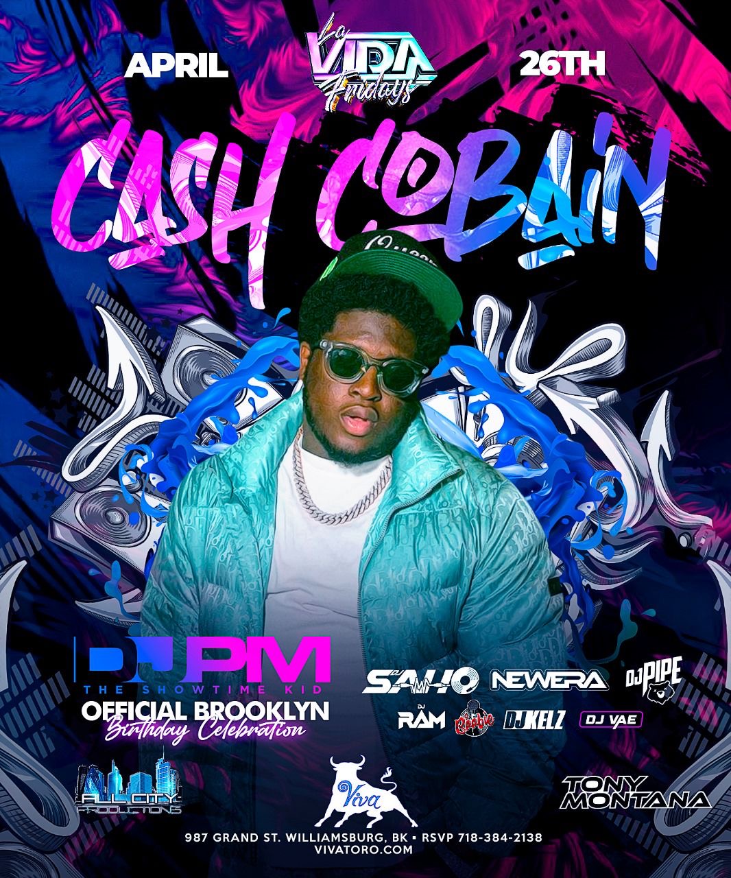 Buy tickets for Cash Cobain Brooklyn NY Cash Cobain Brooklyn NY