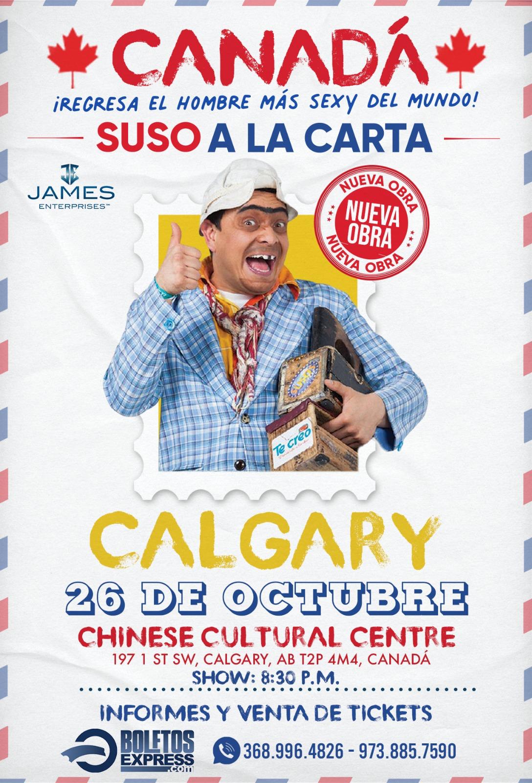 Buy tickets for Postponed - SUSO A LA CARTA Postponed - SUSO A LA CARTA