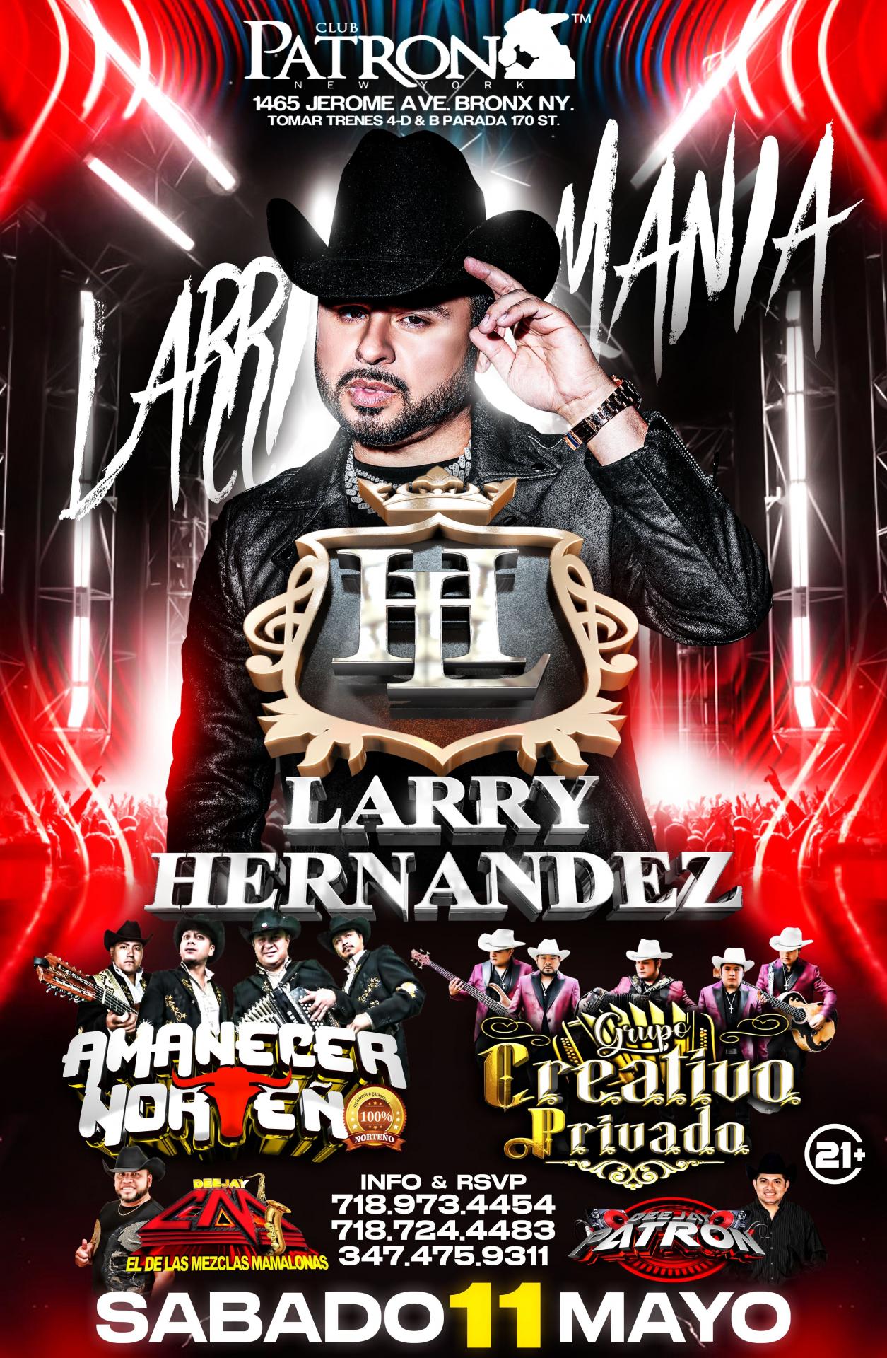 Buy tickets for LARRY HERNANDEZ LARRY HERNANDEZ