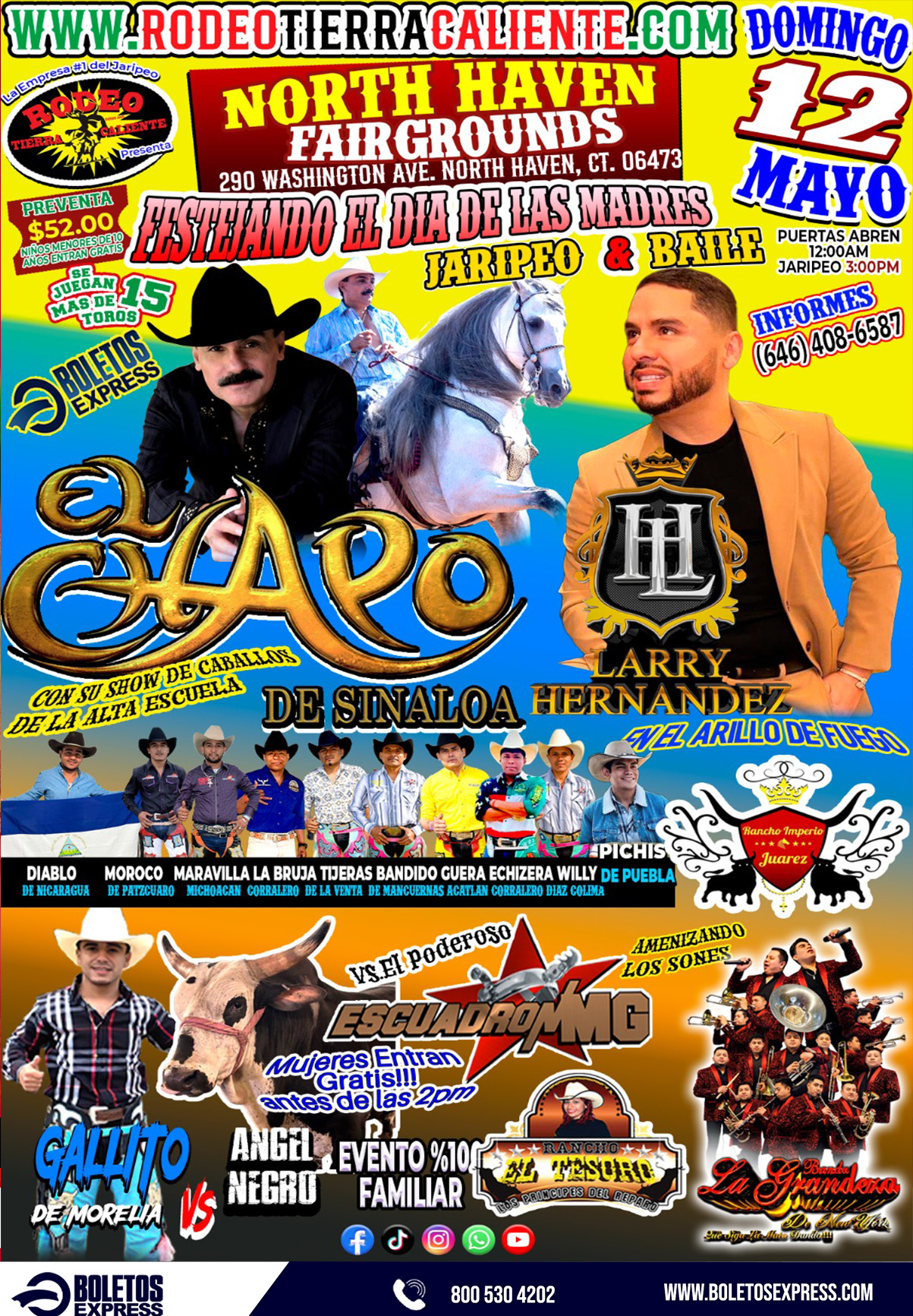 JARIPEO CON EL CHAPO | LARRY HERNANDEZ