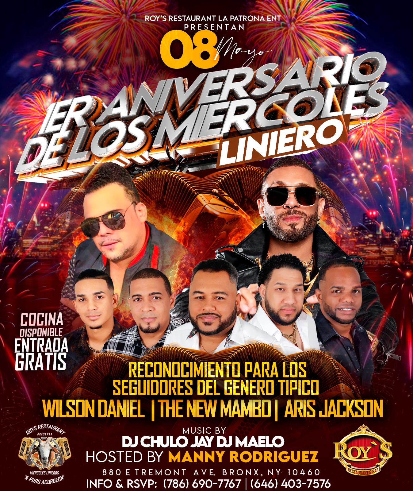 1er ANIVERSARIO MIERCOLES LINIEROS