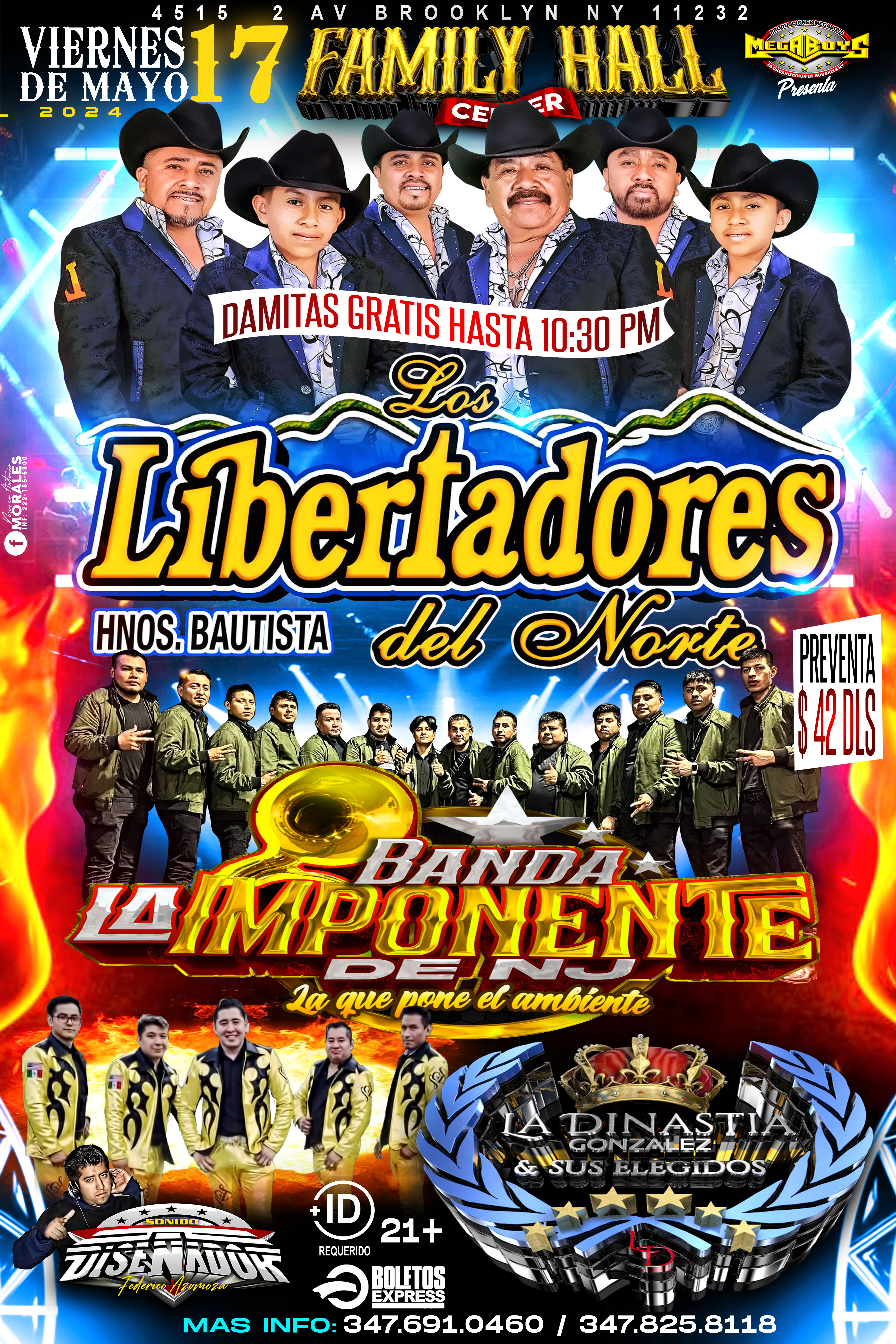 Buy tickets for LOS LIBERTADORES DEL NORTE LOS LIBERTADORES DEL NORTE