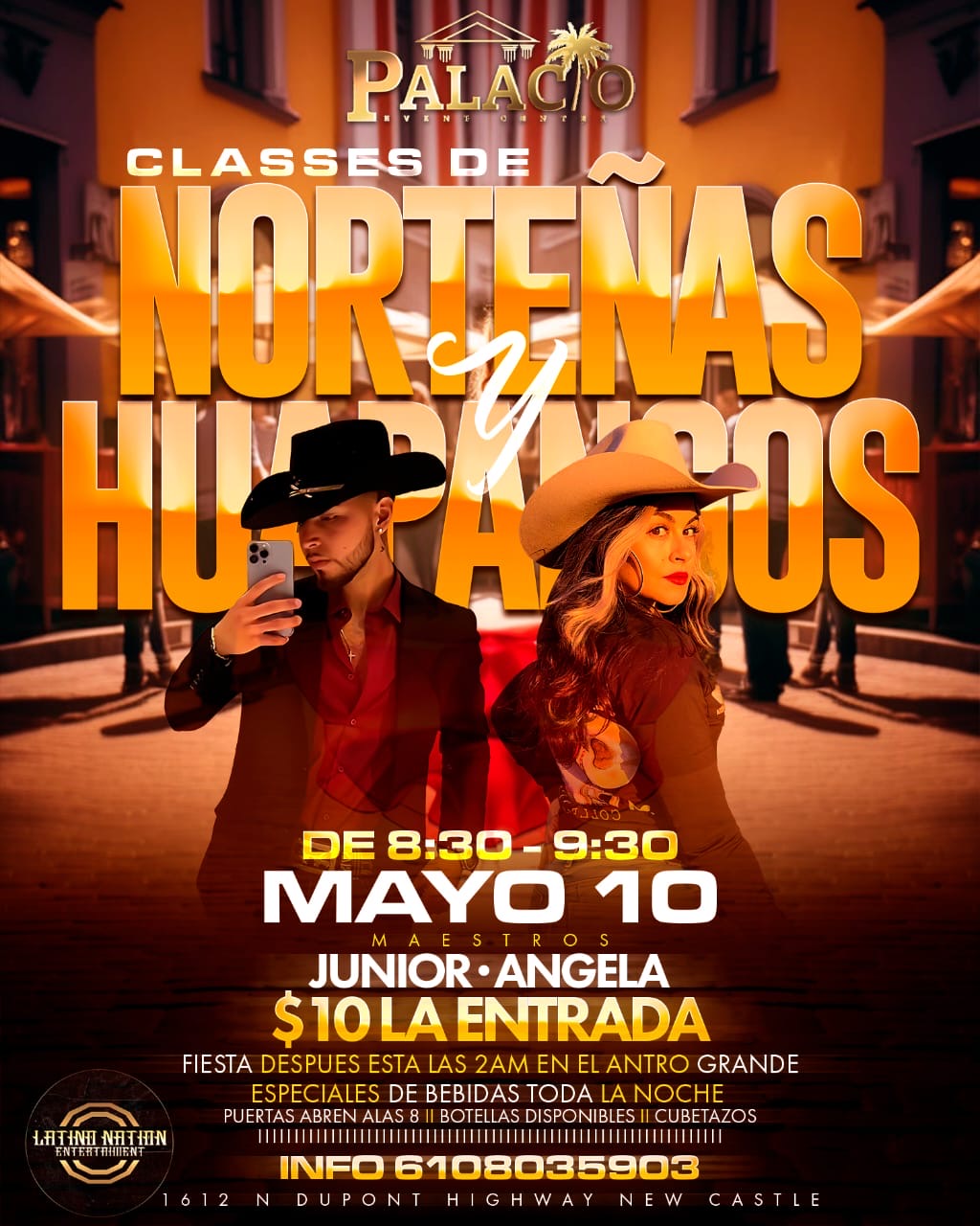 CLASES DE NORTEÑA Y HUAPANGO