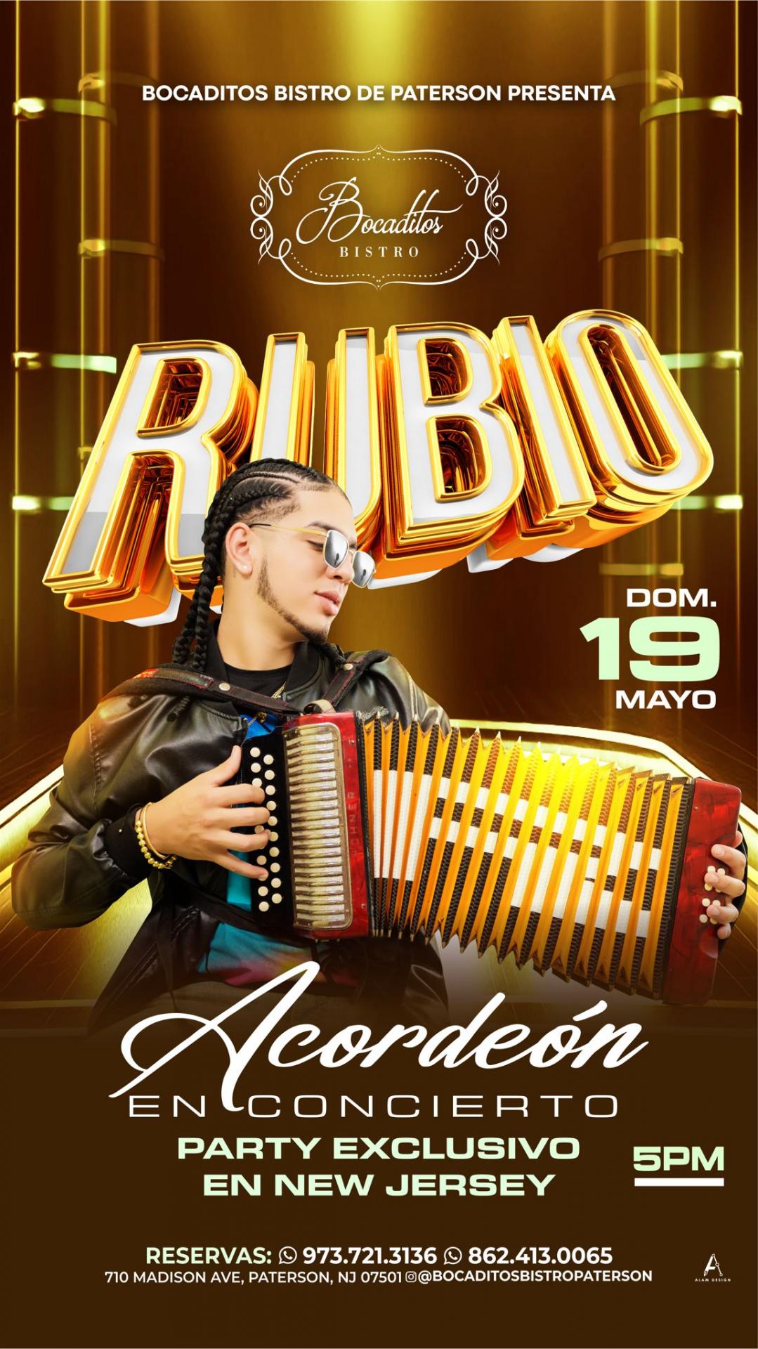 EL RUBIO ACORDEÓN Tickets - BoletosExpress
