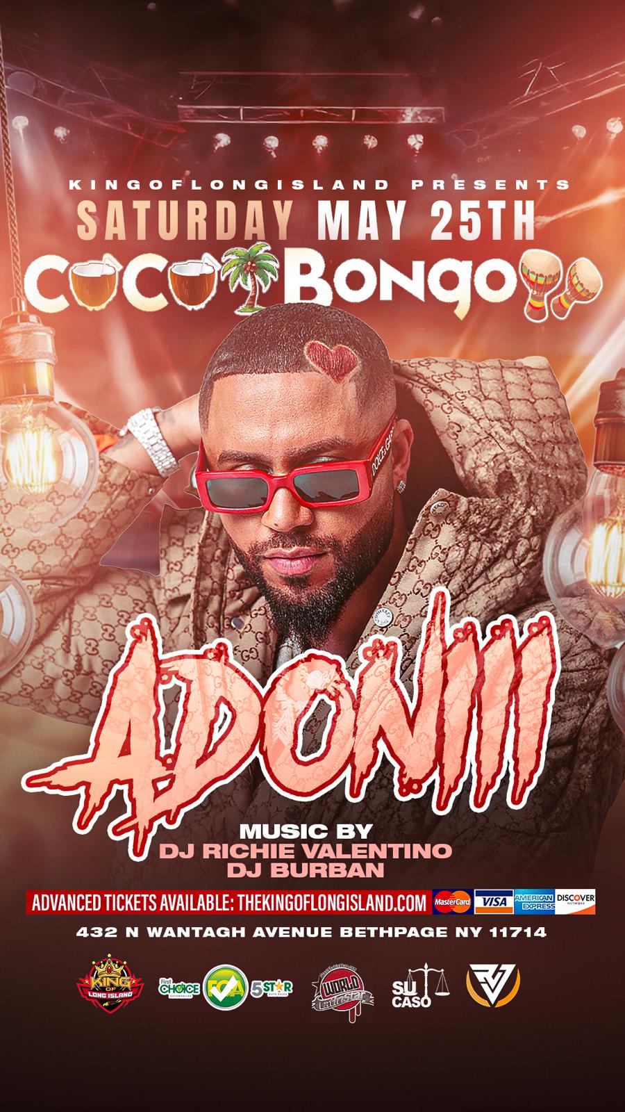 Buy tickets for DJ ADONI LIVE DJ ADONI LIVE
