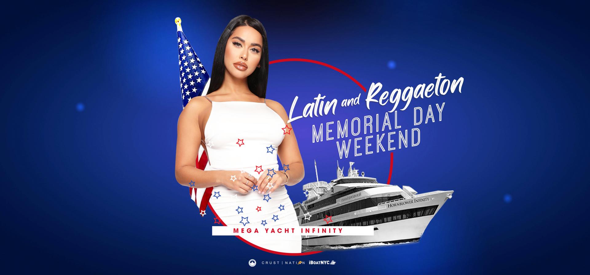 Buy tickets for #1 LATIN & REGGAETON Party Boat - Memorial Day Weekend Yacht Cruise #1 LATIN & REGGAETON Party Boat - Memorial Day Weekend Yacht Cruise