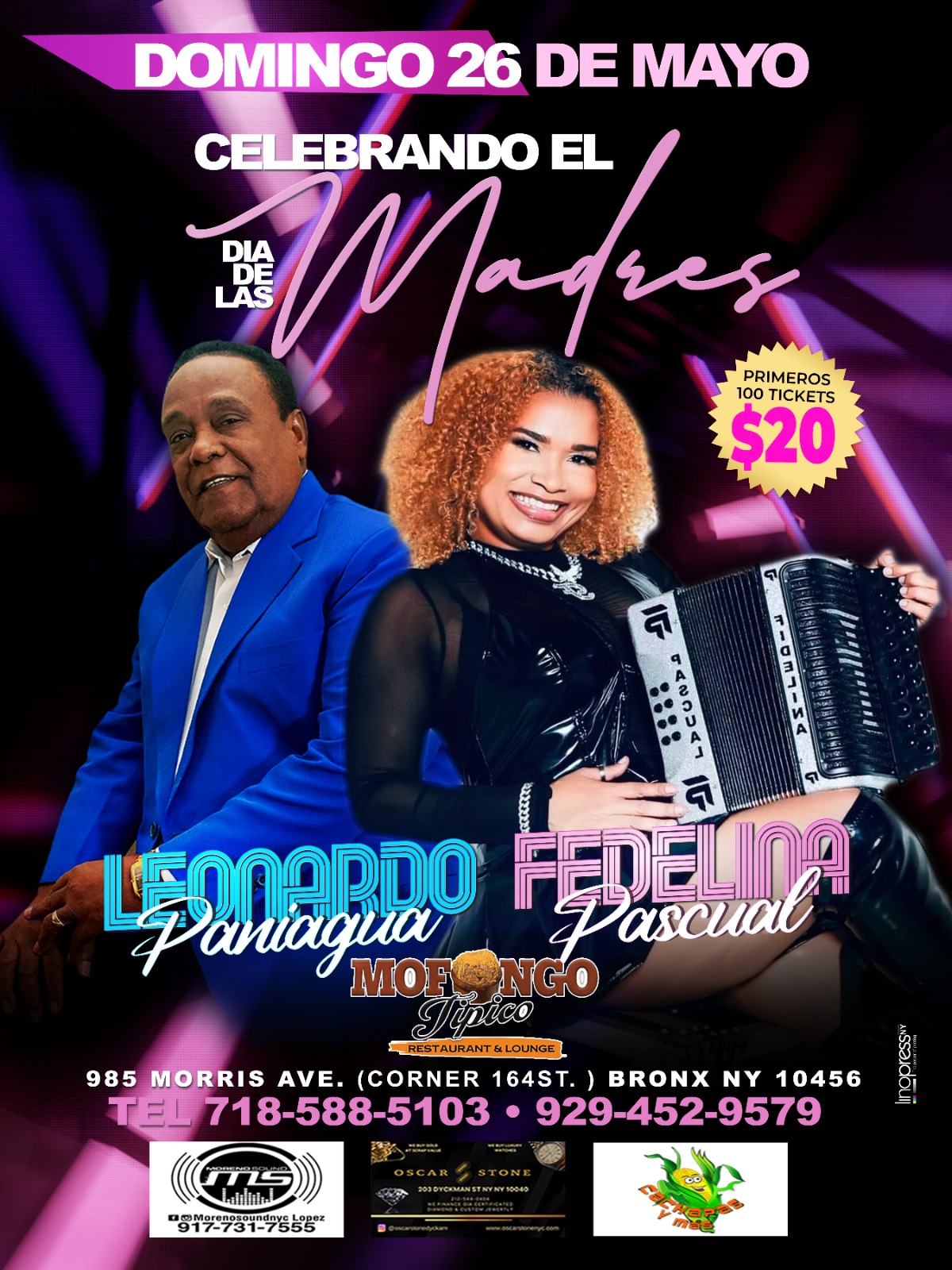 Buy tickets for LEONARDO PANIAGUA LEONARDO PANIAGUA