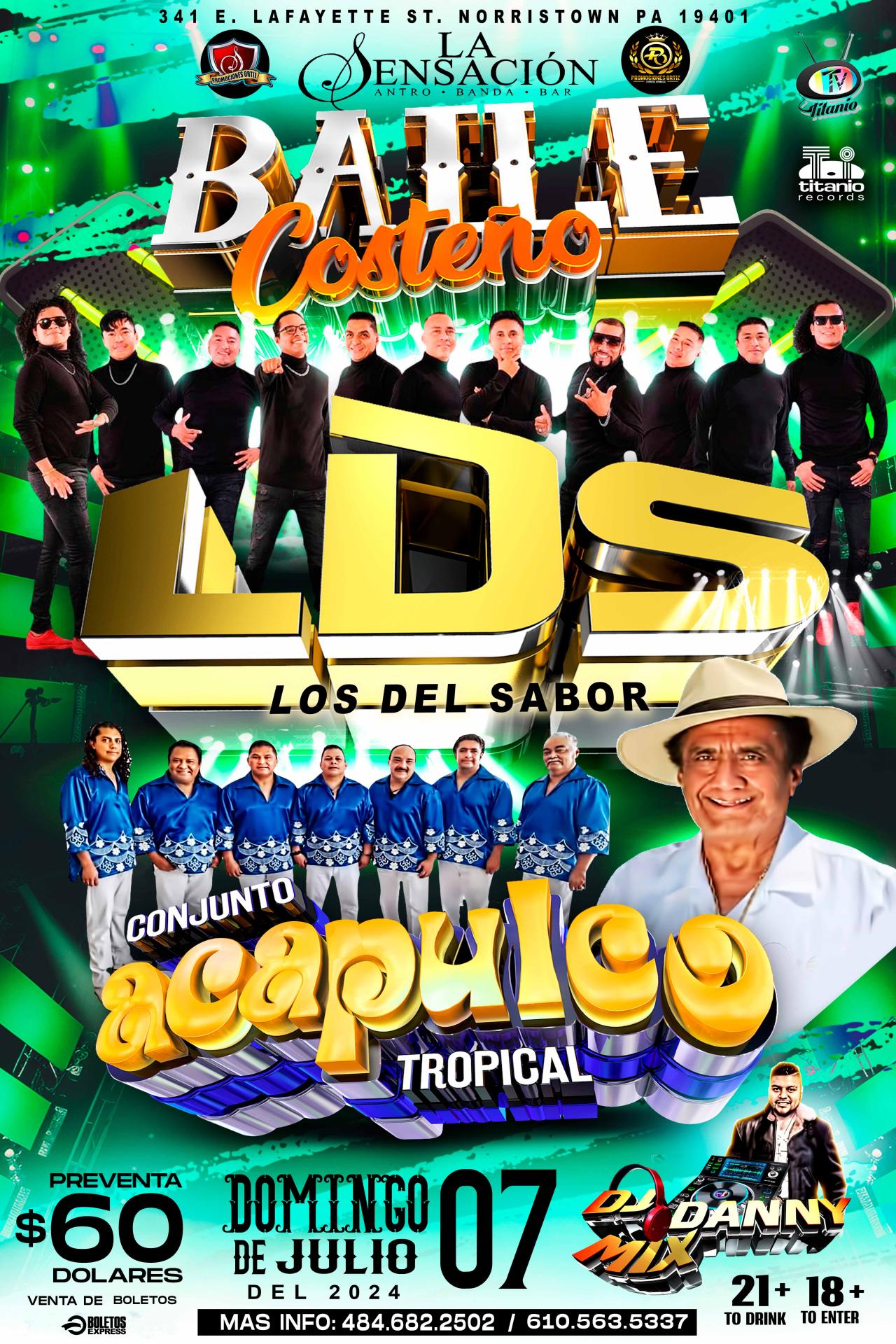 Buy tickets for LDS LOS DEL SABOR LDS LOS DEL SABOR