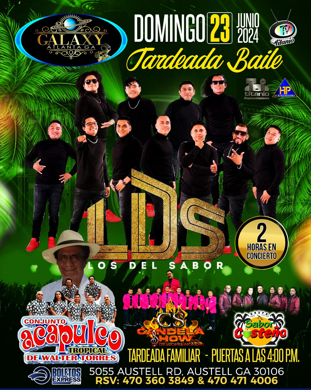 Buy tickets for LDS LOS DEL SABOR LDS LOS DEL SABOR