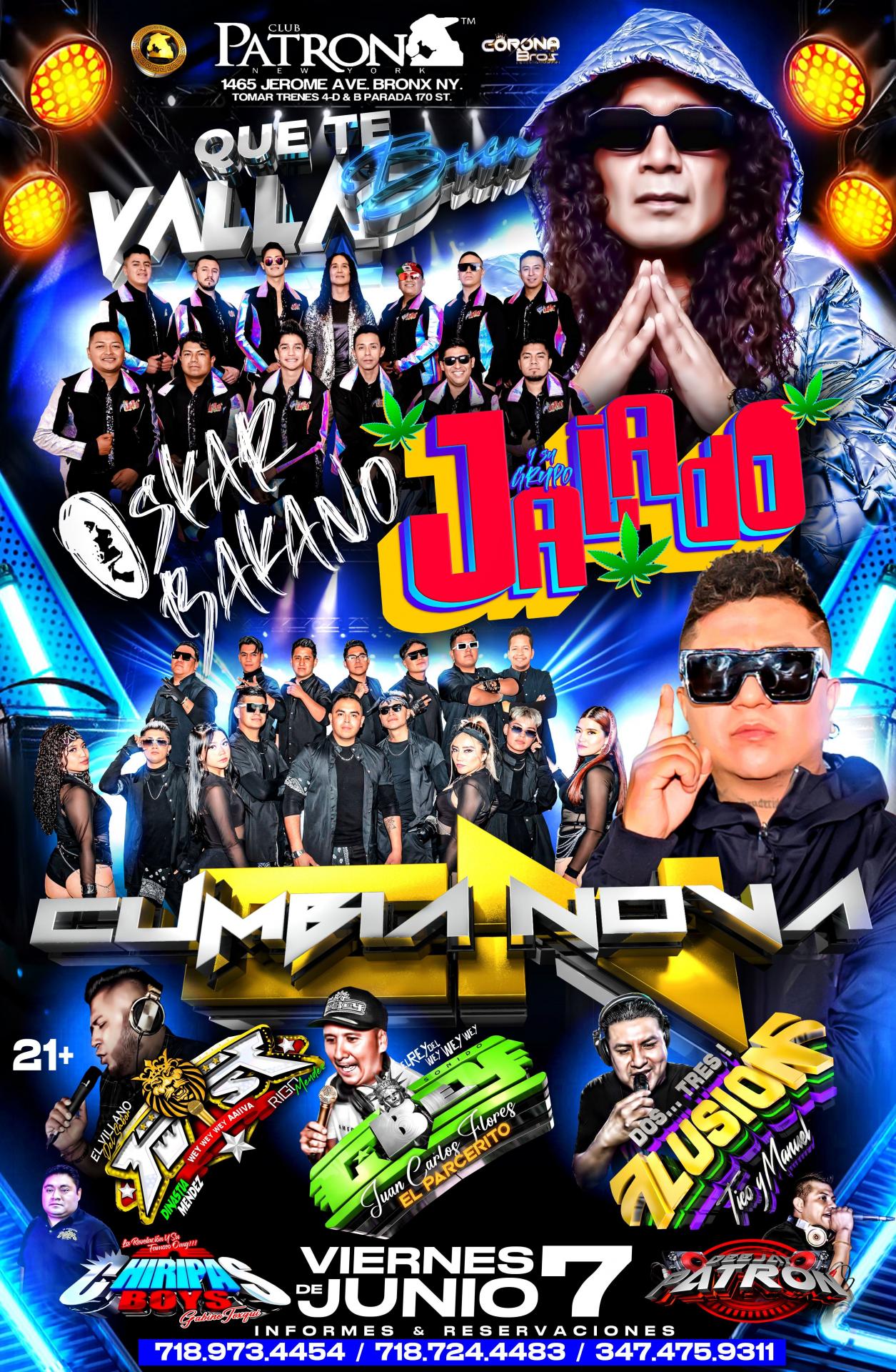 Buy tickets for OSCAR BAKANO Y SU GRUPO JALADO OSCAR BAKANO Y SU GRUPO JALADO