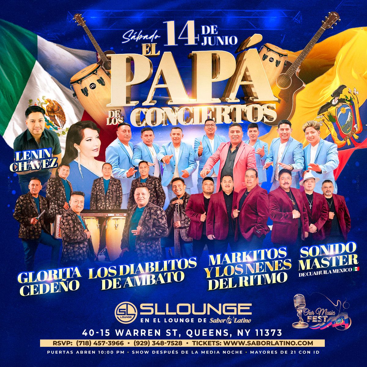 Buy tickets for EL PAPA DE LOS CONCIERTOS EL PAPA DE LOS CONCIERTOS