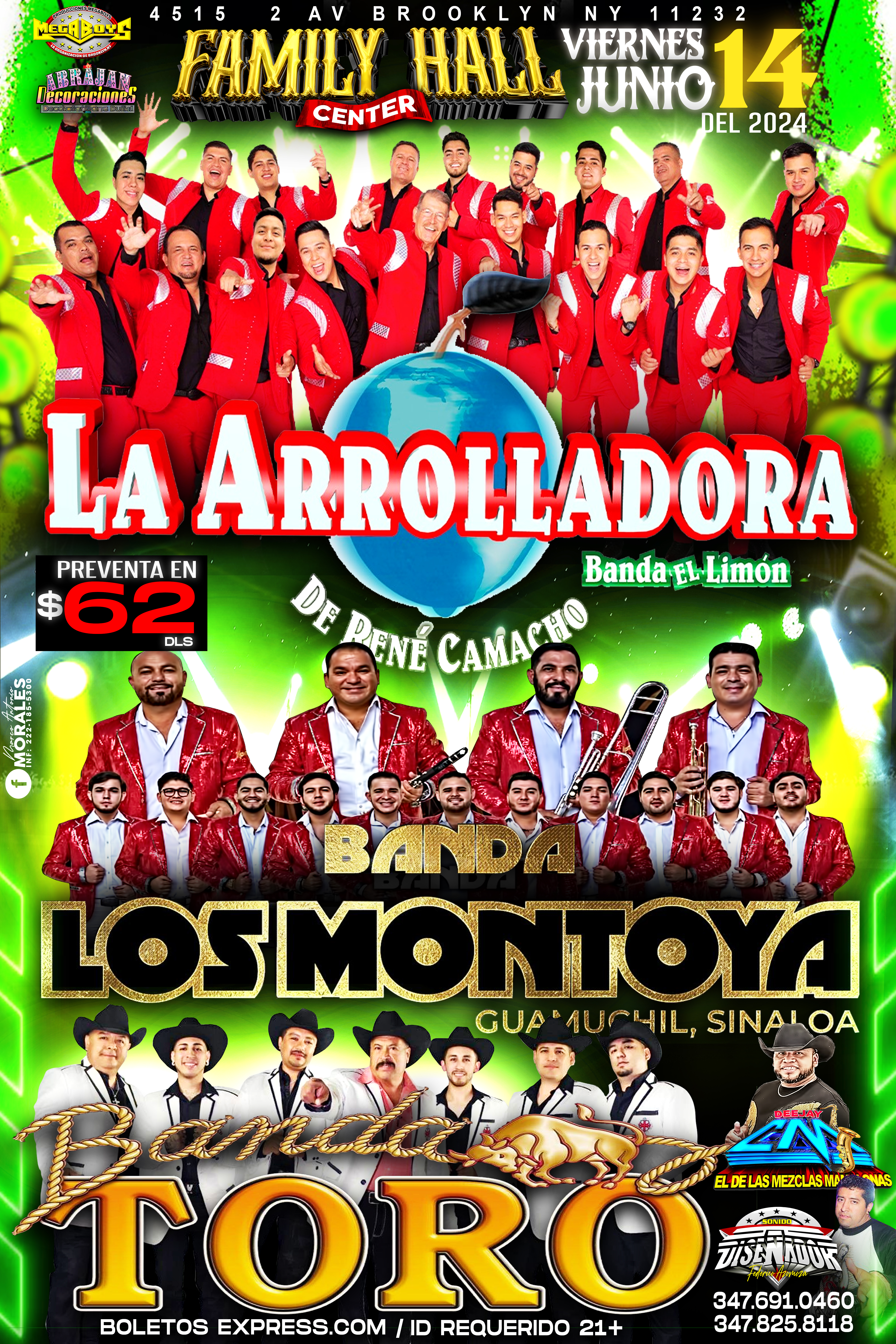 Buy tickets for LA ARROLLADORA DE RENE CAMACHO LA ARROLLADORA DE RENE CAMACHO