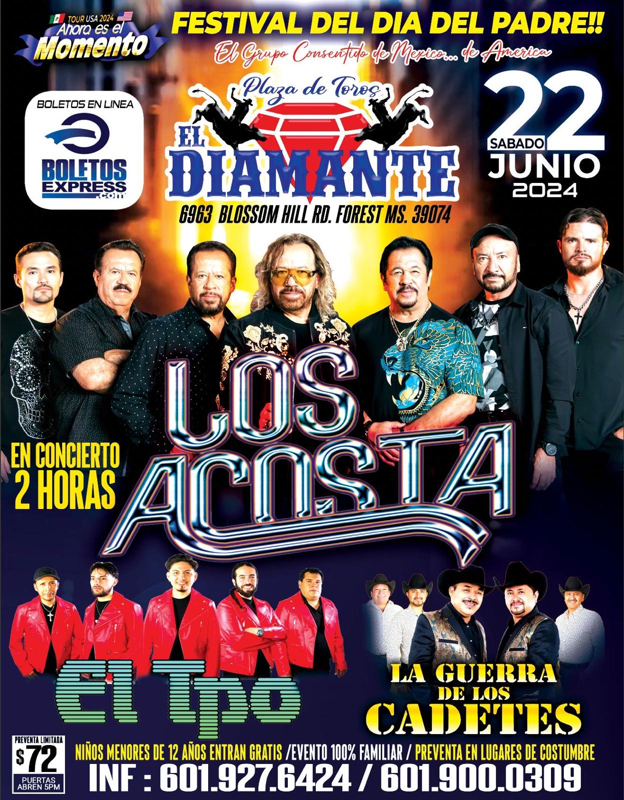 Buy tickets for LOS ACOSTA LOS ACOSTA