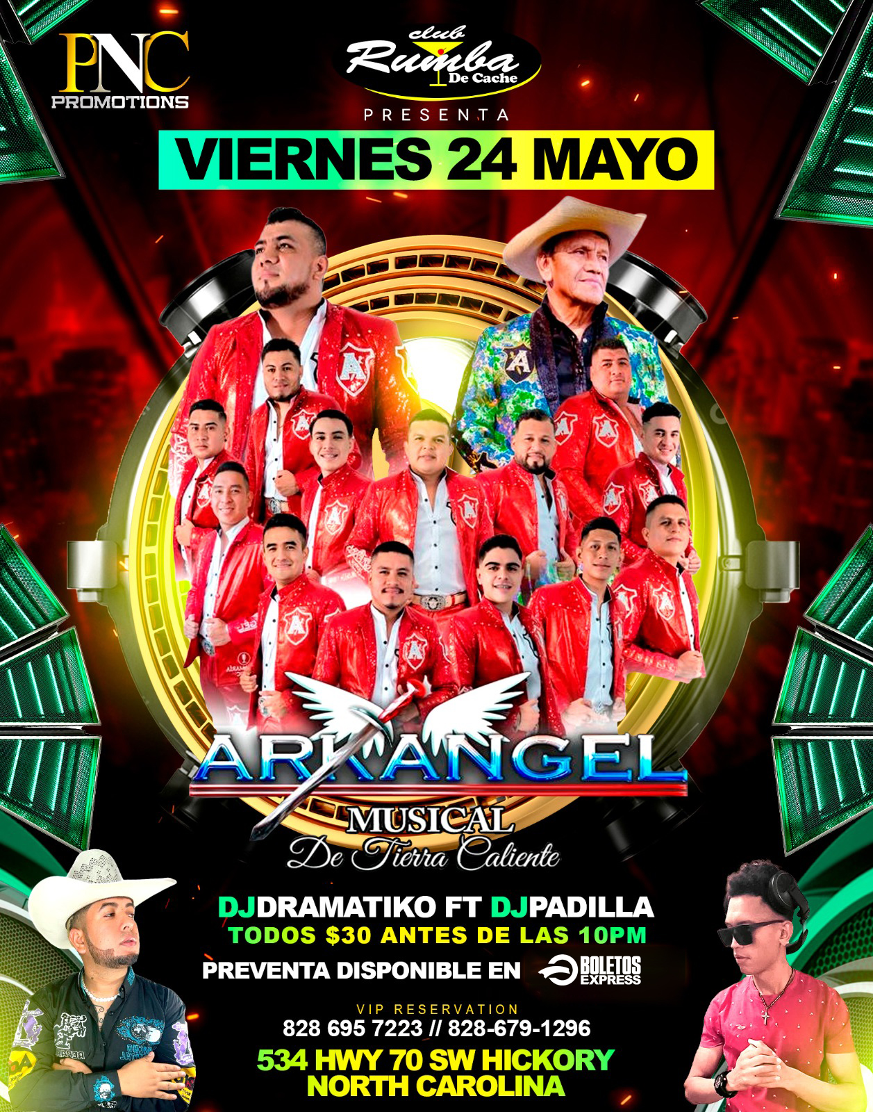 Buy tickets for ARKANGEL MUSICAL DE TIERRA CALIENTE ARKANGEL MUSICAL DE TIERRA CALIENTE