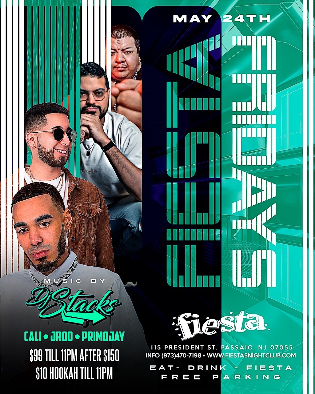 Buy tickets for DJ STACKS, DJ CALI, DJ JROD, DJ PRIMO JAY DJ STACKS, DJ CALI, DJ JROD, DJ PRIMO JAY