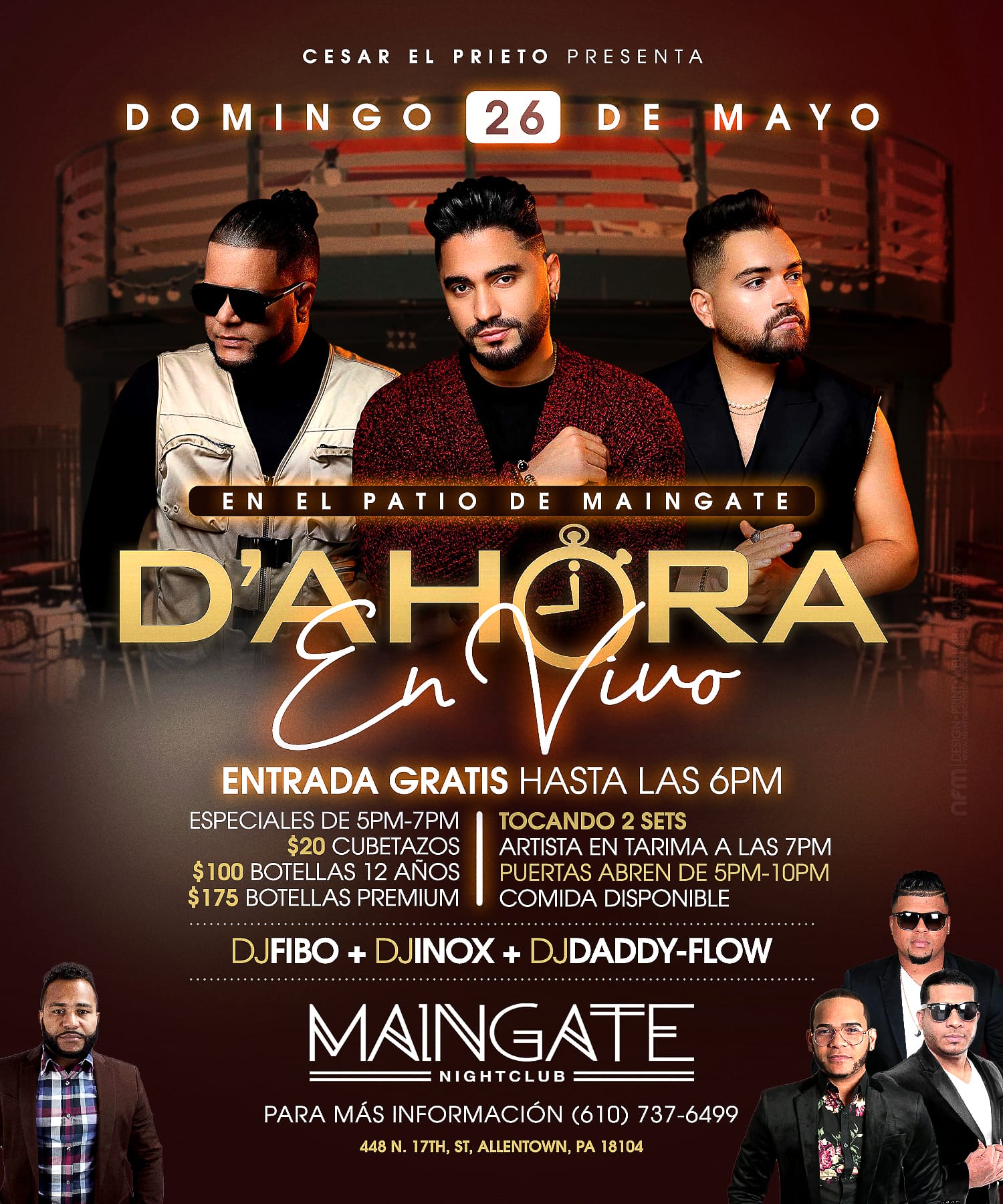 Buy tickets for EL GRUPO D' AHORA EL GRUPO D' AHORA