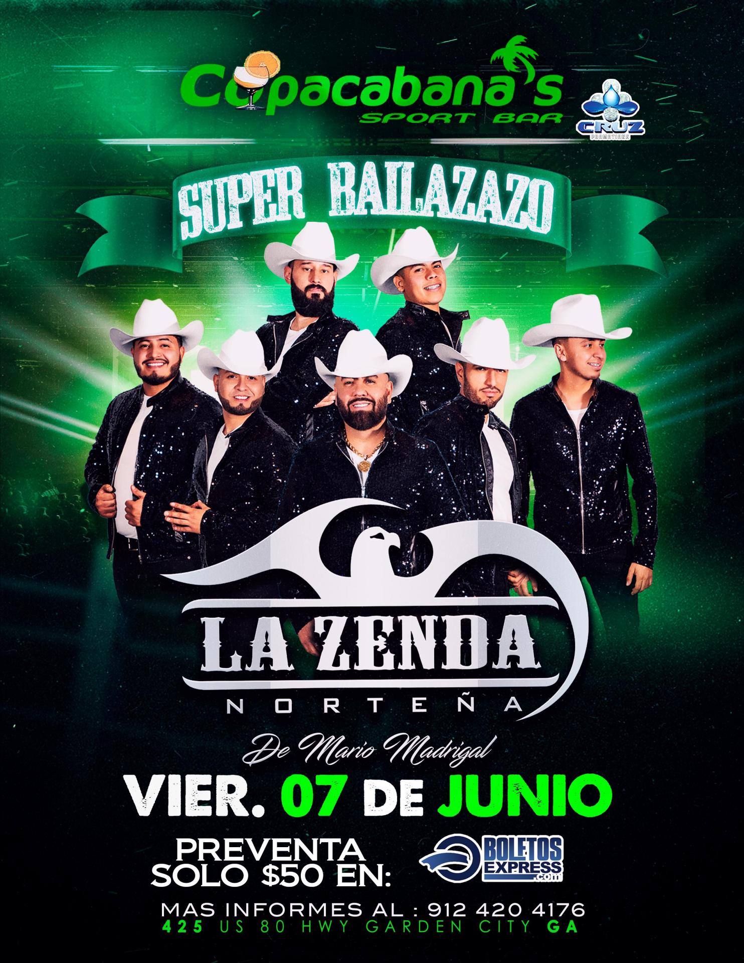 Buy tickets for LA ZENDA NORTEÑA DE MARIO MADRIGAL LA ZENDA NORTEÑA DE MARIO MADRIGAL