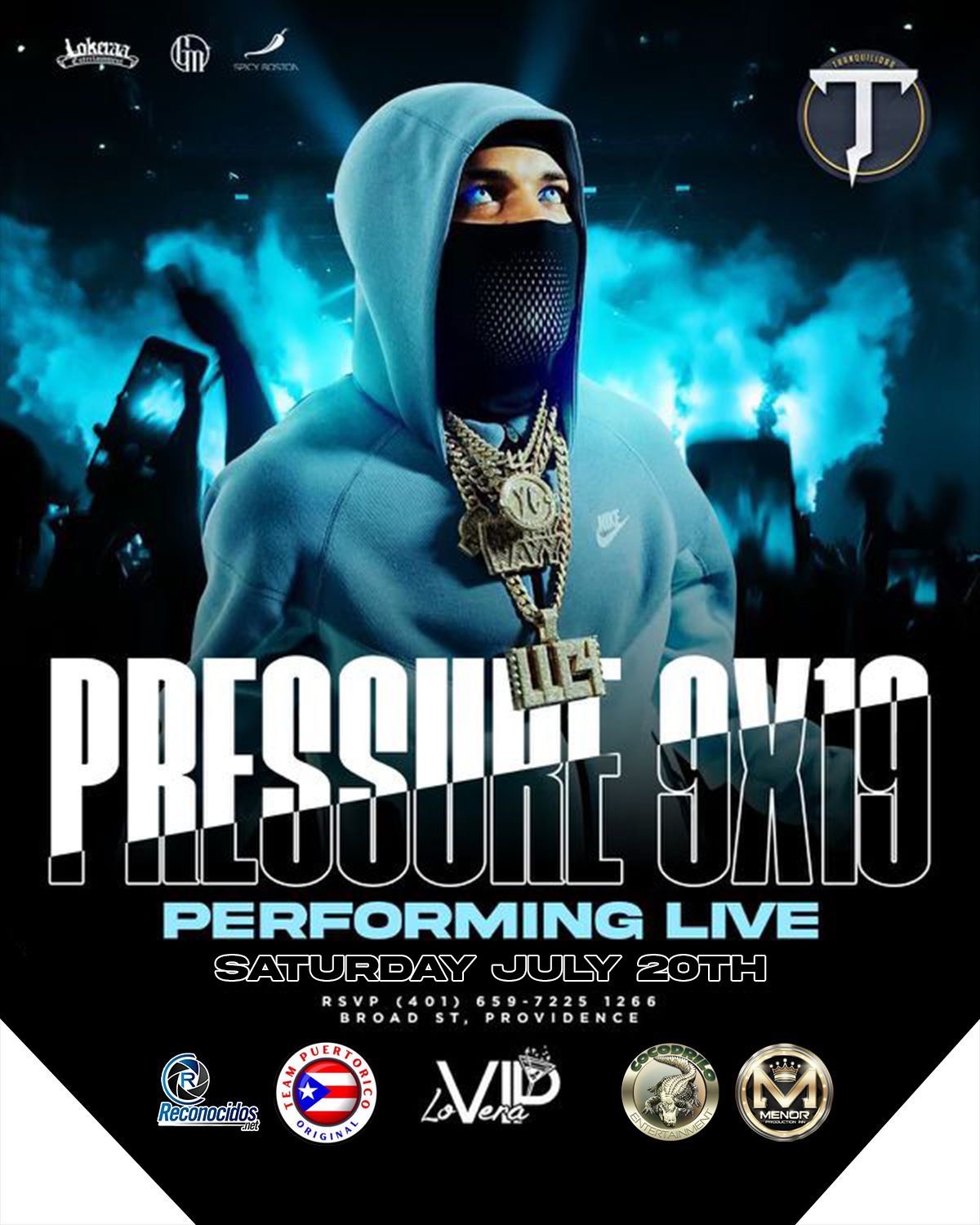 Buy tickets for PRESSURE 9X19 PRESSURE 9X19