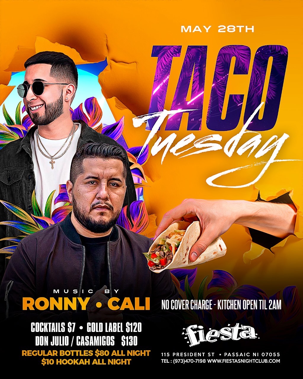 Buy tickets for DJ RONNY, DJ CALI DJ RONNY, DJ CALI