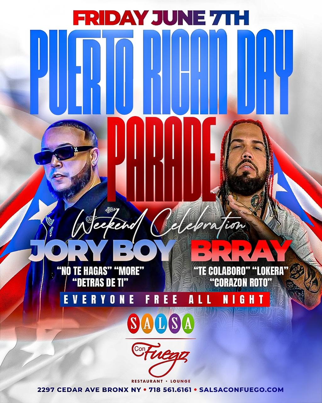 Buy tickets for Puerto Parade Wknd with Brray & Jory Bory Puerto Parade Wknd with Brray & Jory Bory
