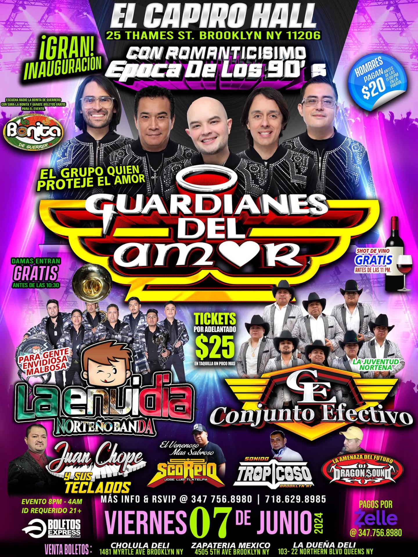 Buy tickets for Los Guardianes Del Amor Los Guardianes Del Amor