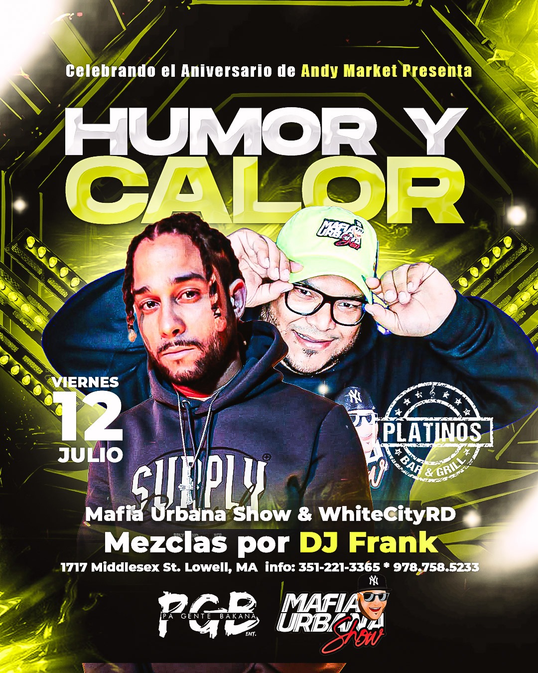 Buy tickets for Humor y Calor Humor y Calor
