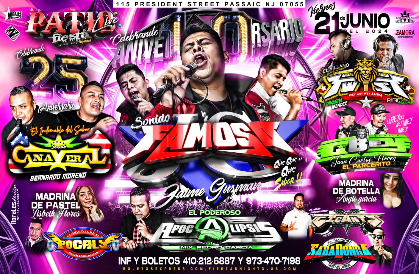 Buy tickets for SONIDO FAMOSO, EL MAS PODEROSO CELEBRANDO EL 10 ANIVERSARIO SONIDO FAMOSO, EL MAS PODEROSO CELEBRANDO EL 10 ANIVERSARIO
