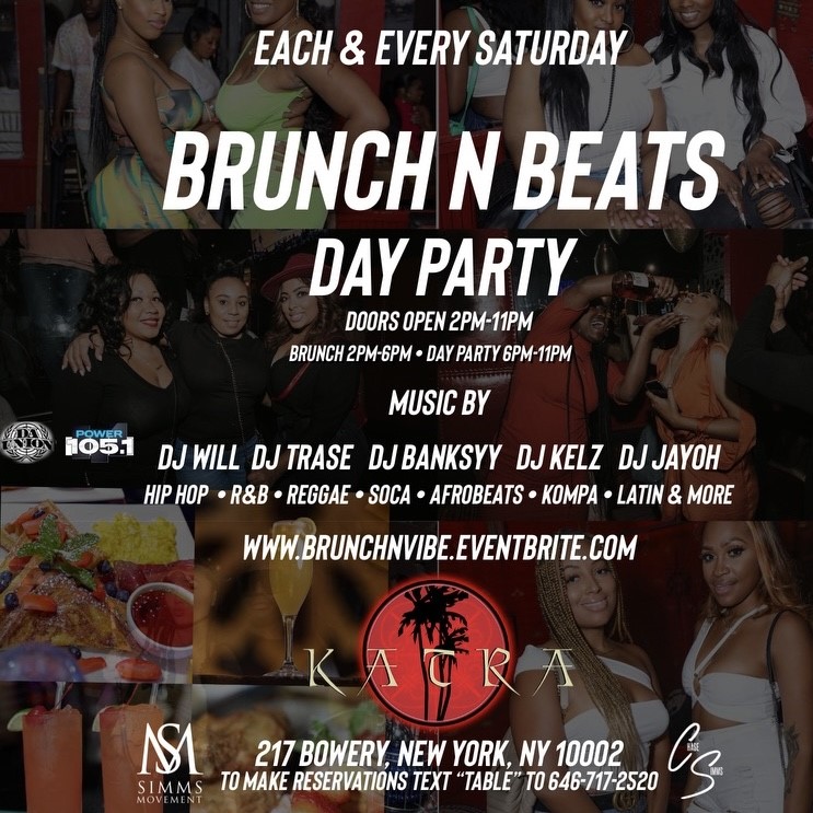 Buy tickets for Katra Lounge NYC Saturday Brunch n Beats Day Party 2024 Katra Lounge NYC Saturday Brunch n Beats Day Party 2024