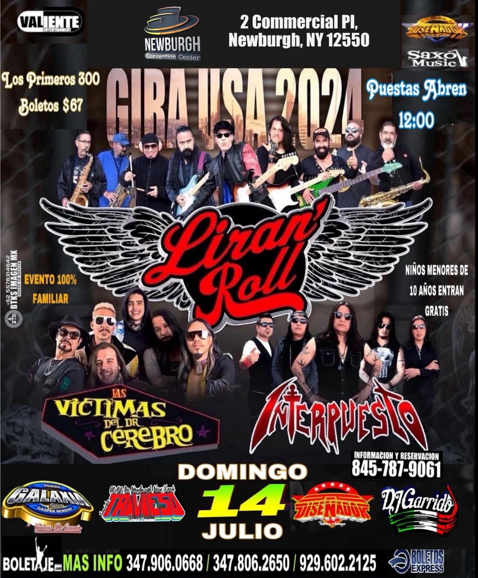 Buy tickets for LIRA N' ROLL, VICTIMAS DEL DR CEREBRO E INTERPUESTO LIRA N' ROLL, VICTIMAS DEL DR CEREBRO E INTERPUESTO