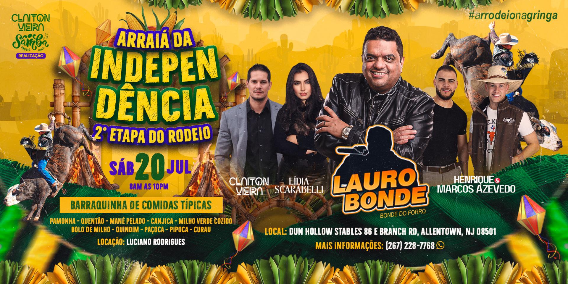 Buy tickets for ARRAIÁ DA INDEPENDÊNCIA ARRAIÁ DA INDEPENDÊNCIA