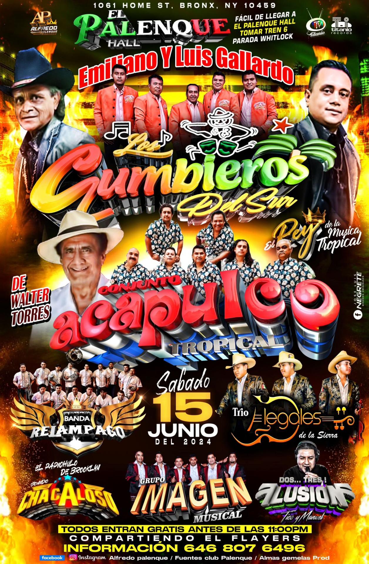 EMILIANO Y LUIS GALLARDO LOS CUMBIEROS DEL SUR