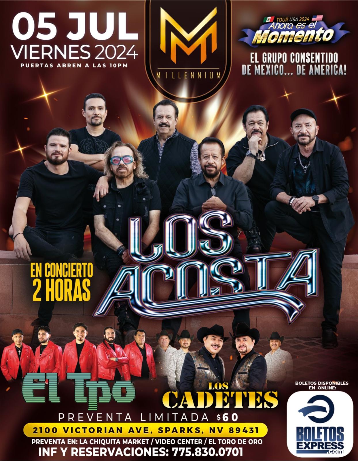 Buy tickets for LOS ACOSTA LOS ACOSTA