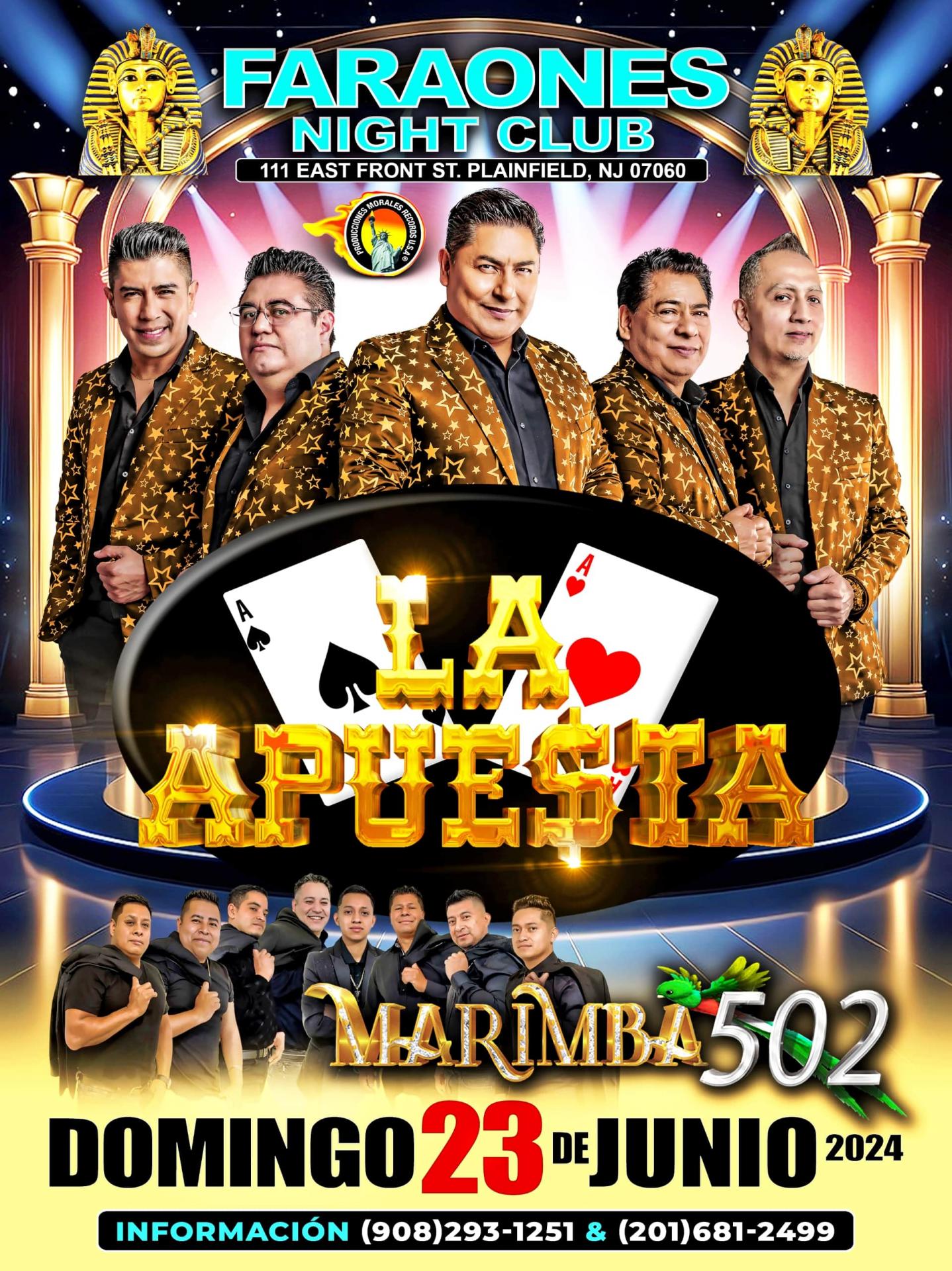 Buy tickets for LA APUESTA & MARIMBA 502 LA APUESTA & MARIMBA 502