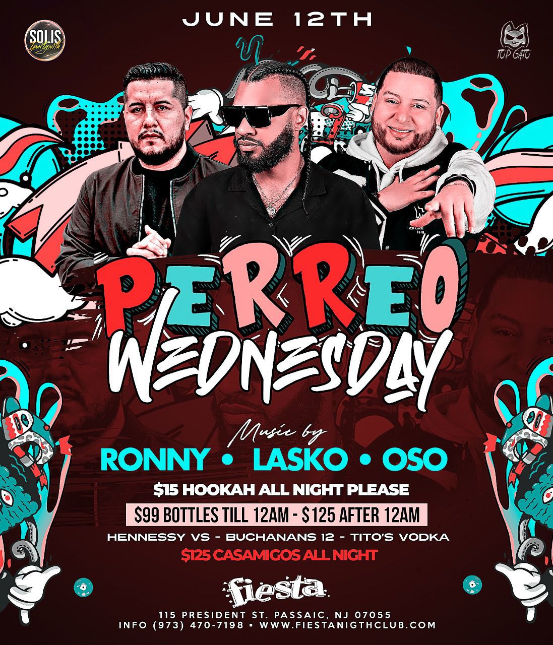 Buy tickets for DJ RONNY, DJ LASKO, DJ OSO DJ RONNY, DJ LASKO, DJ OSO