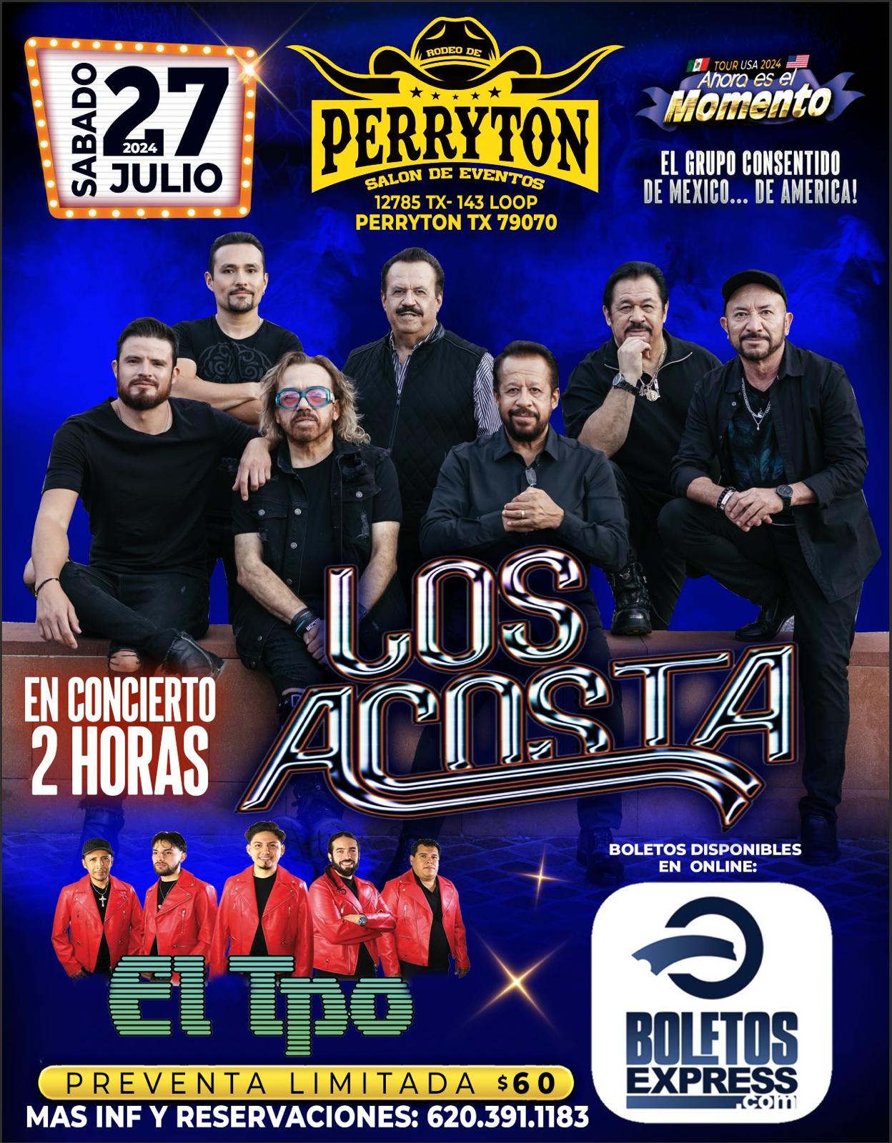 Buy tickets for LOS ACOSTA LOS ACOSTA