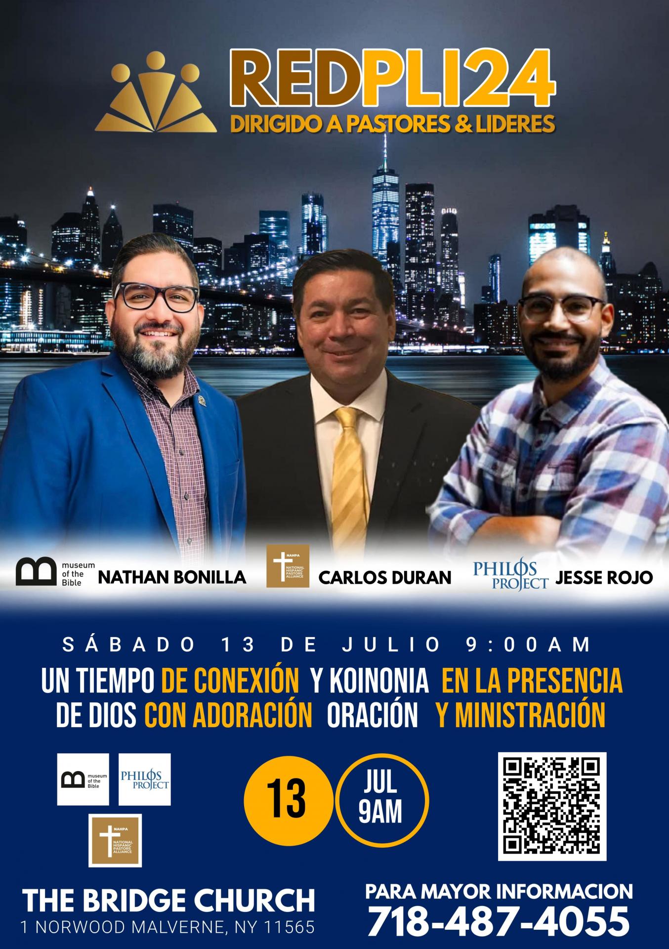 Buy tickets for REDPLI24, DIRIGIDO A PASTORES & LIDERES REDPLI24, DIRIGIDO A PASTORES & LIDERES