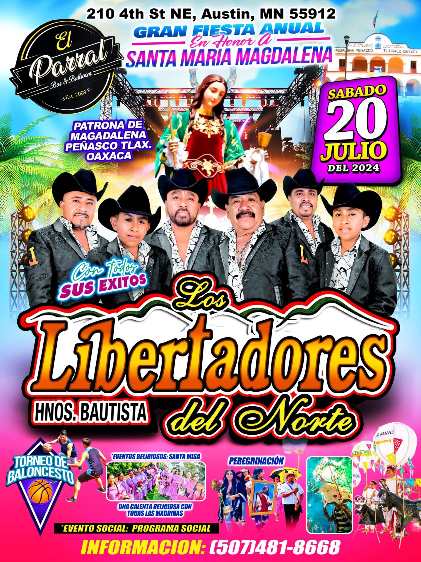 Buy tickets for Los Libertadores del Norte en AUSTIN MN Los Libertadores del Norte en AUSTIN MN