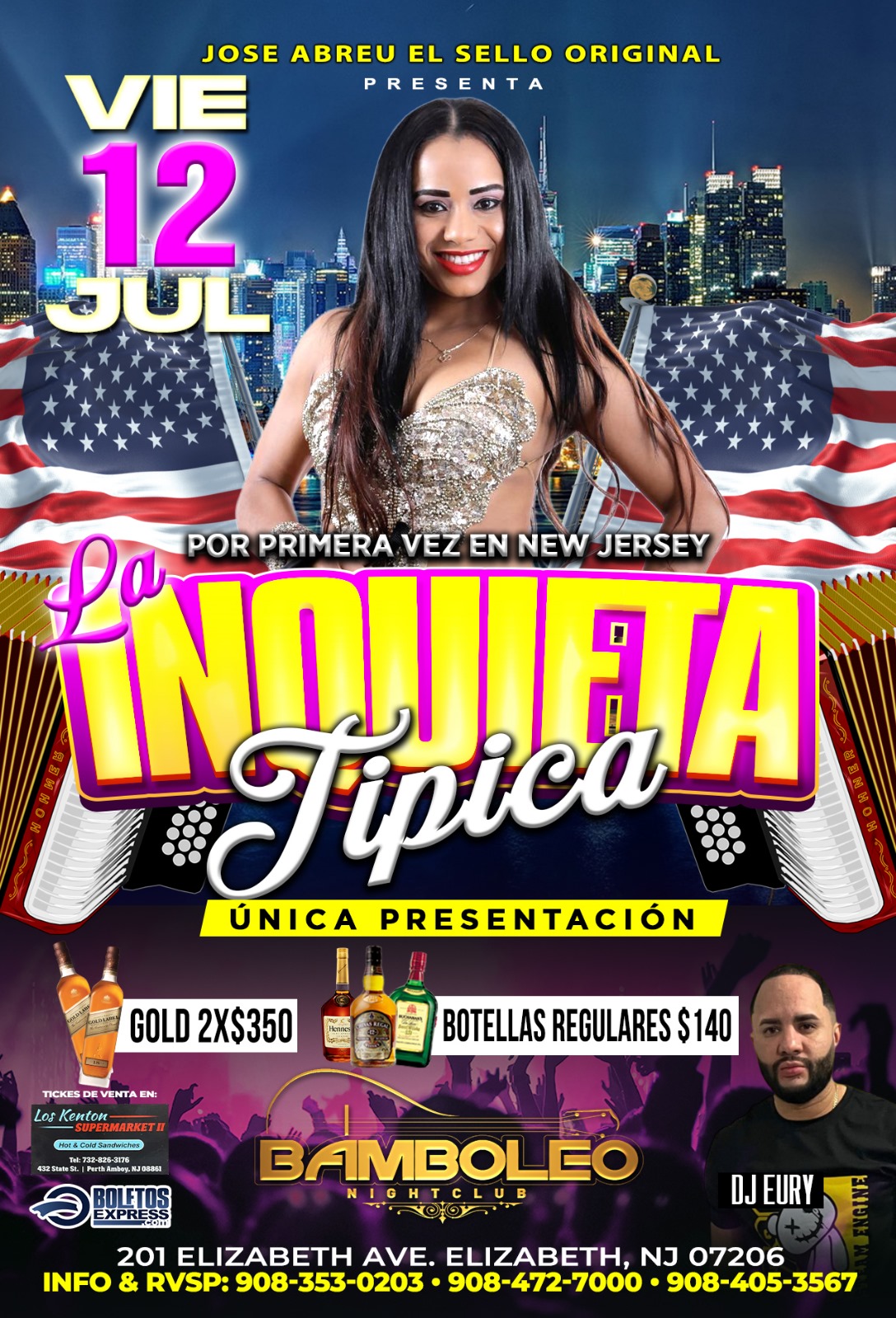 Buy tickets for LA INQUIETA TIPICA LA INQUIETA TIPICA