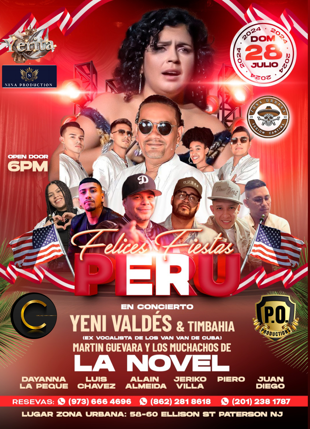Buy tickets for FELICES FIESTA PERÚ FELICES FIESTA PERÚ