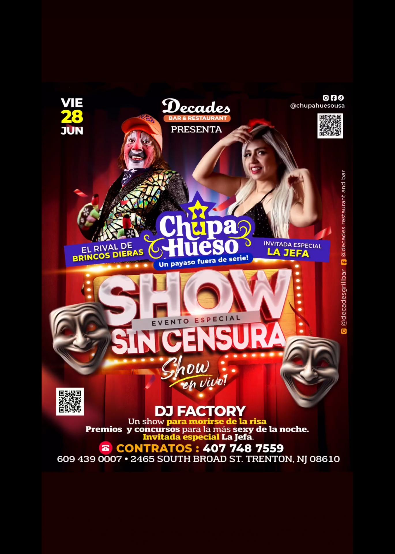 CHUPA HUESO Tickets BoletosExpress chupa-hueso-tickets-boletosexpress