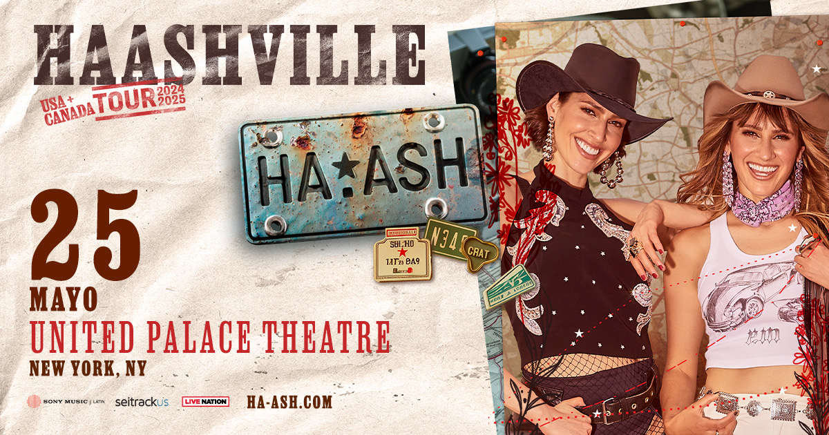 Buy tickets for Ha*Ash - HAASHVILLE Ha*Ash - HAASHVILLE