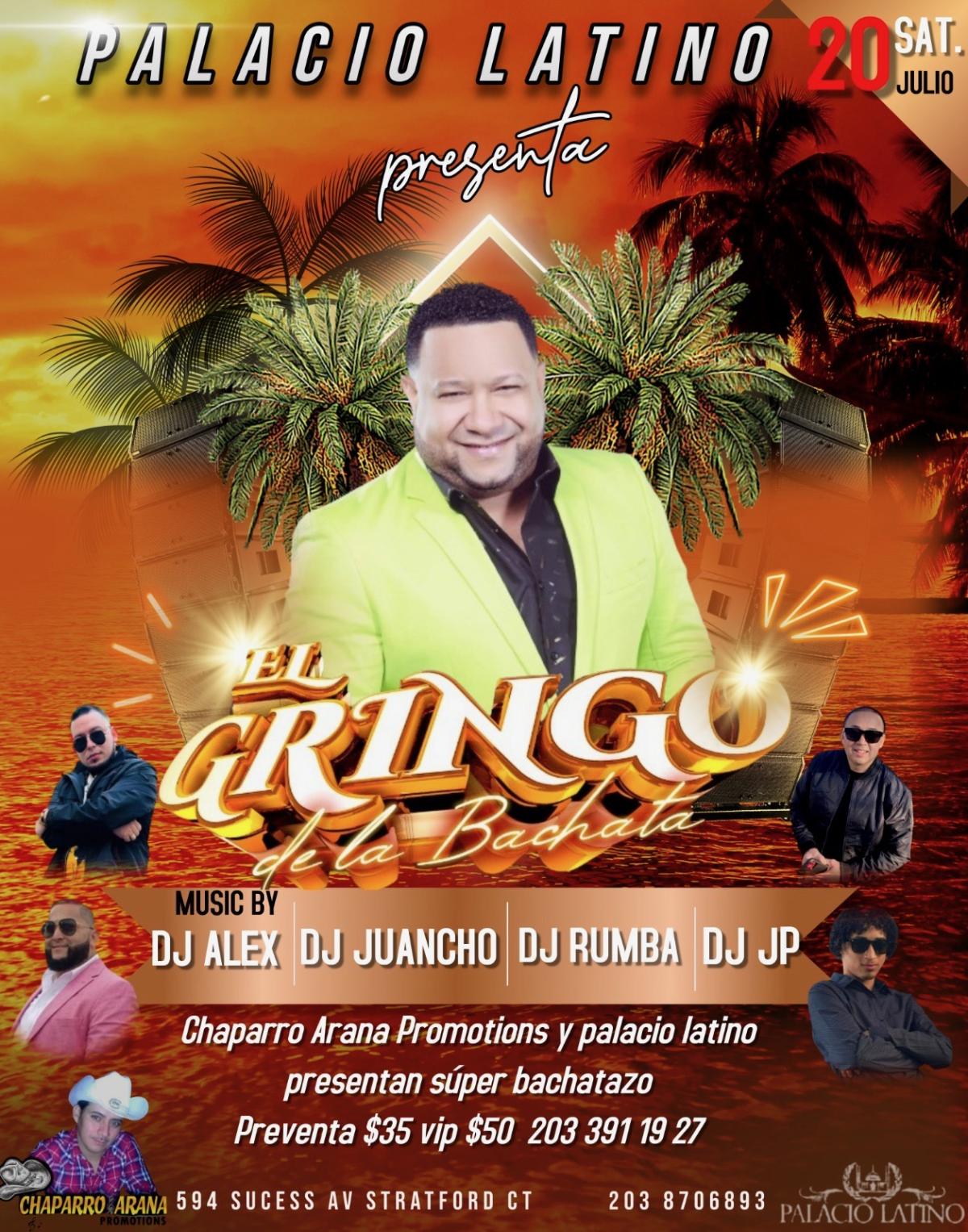 Buy tickets for EL GRINGO DE LA BACHATA EL GRINGO DE LA BACHATA