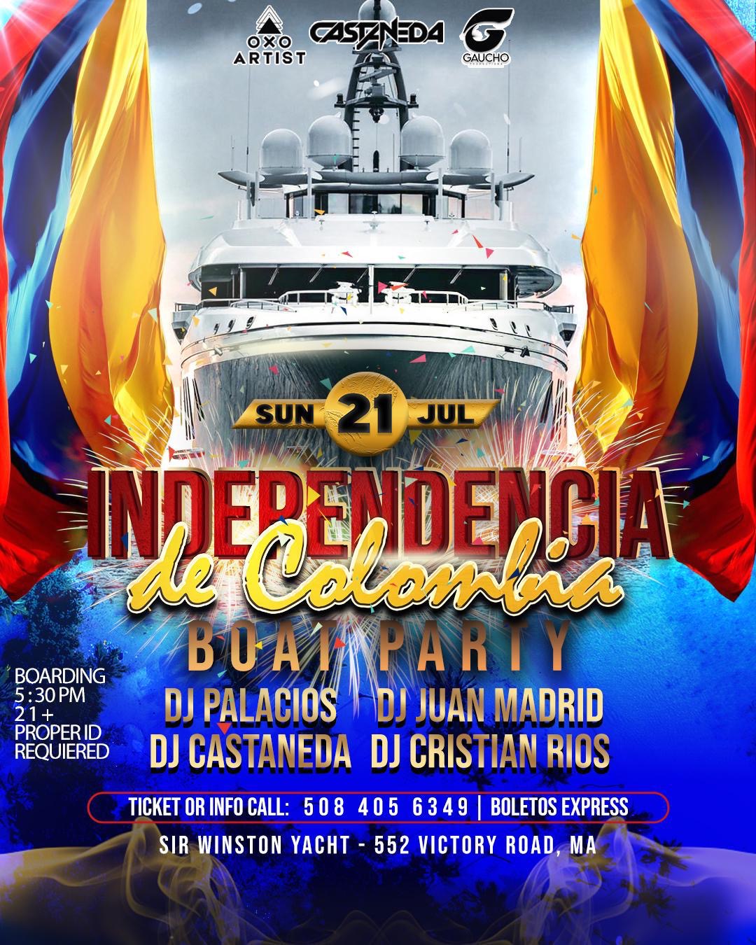 Buy tickets for INDEPENDENCIA DE COLOMBIA CRUISE INDEPENDENCIA DE COLOMBIA CRUISE