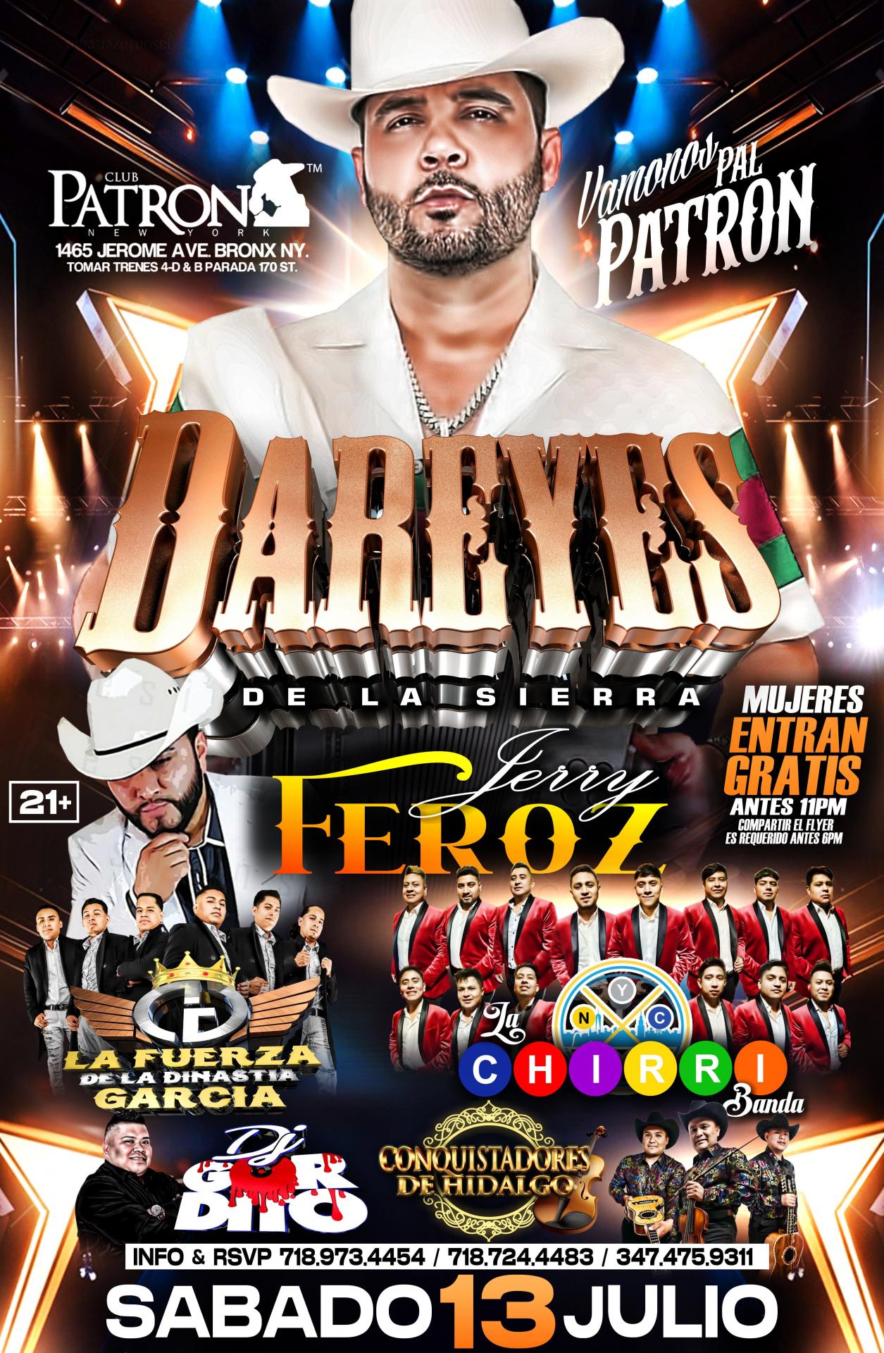 Buy tickets for DAREYES DE LA SIERRA DAREYES DE LA SIERRA